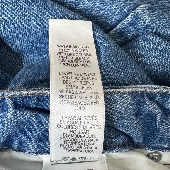 Good American Good Vintage Clean Seams High Rise Straight Leg Jeans 12/31 NWT - Picture 13 of 14